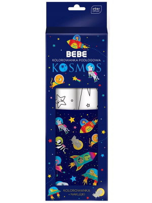 Kolorowanka dla dzieci podłogowa Kosmos Bebe