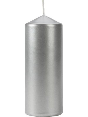 Świeca Walec (SW60-150-271) Srebrna Bispol 1 szt
