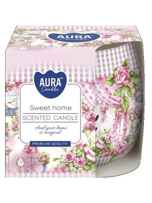 Świeca Zapachowa w Szkle Sweet Home Aura (~20 h) 1 szt