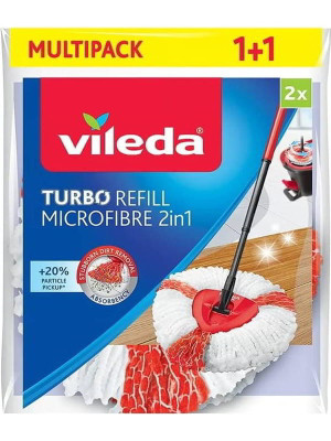 Wkład do Mopa Obrotowego Turbo 2-w-1 Vileda 2 szt