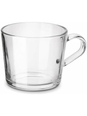 Kubek szklany (450 ml) z uchem Sue Tadar 1 szt