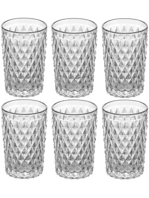 Szklanki do Napojów 340 ml Cristal Florina 6 szt