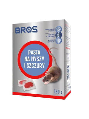 Pasta na Myszy i Szczury w Saszetkach Bros 150 g
