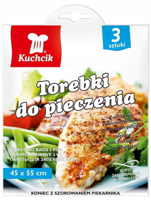 Kuchcik Torebki do Pieczenia (45x55 cm) 3 szt