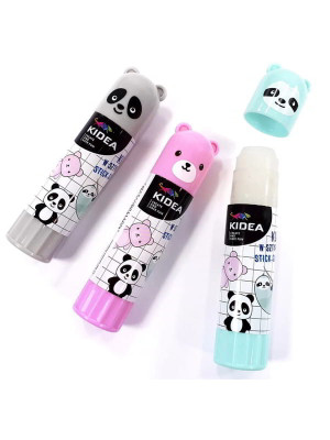 Klej w sztyfcie 15 g z figurką kotka Kidea