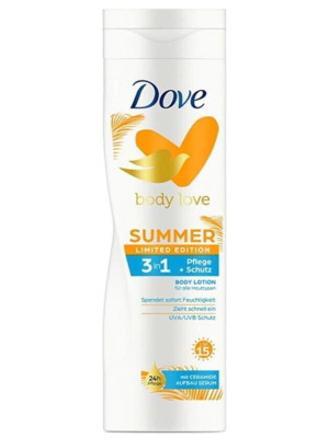 Dove balsam do ciała, 250 ml, SPF 15 3-w-1 Summer