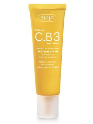 Ziaja serum aktywne do twarzy, 30 ml, Witamina C.B3