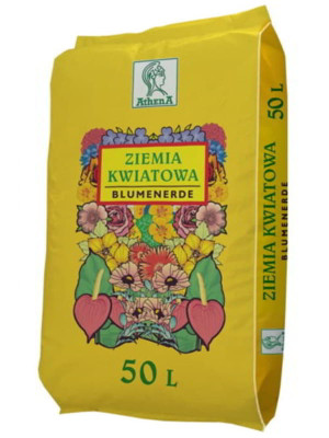Ziemia Podłoże do Kwiatów Uniwersalna Athena 50 L