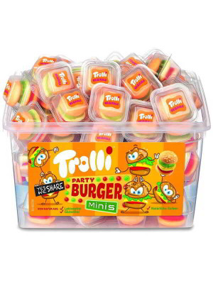 Trolli Żelki Burger (600g) 60 szt