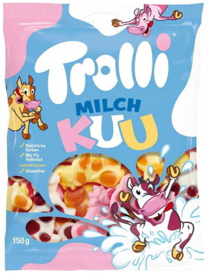 Trolli żelki 150 g Milch Kuu