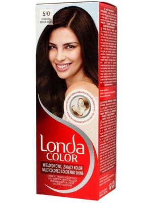 Londa farba koloryzująca, 5-0 średni brąz, 1 szt