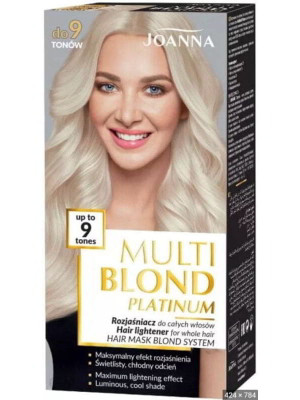 Joanna rozjaśniacz do włosów 9 tonów, Multi Blond