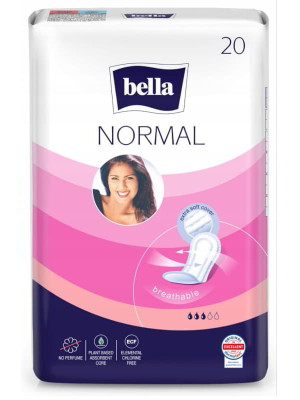 Bella normal 20 szt - podpaski higieniczne bez osłonek bocznych