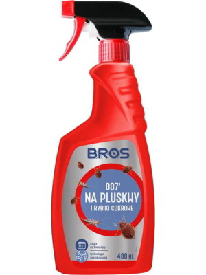 Bros płyn na pluskwy i rybiki cukrowe 400 ml (007)