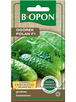 Nasiona Ogórek Polan F1 Biopon 3 g