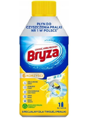 Bryza płyn do czyszczenia pralki, 250 ml, Cytryna