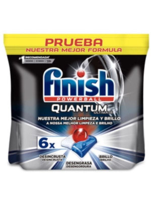 Finish tabletki do zmywarki, 6 szt, Quantum Ultimate