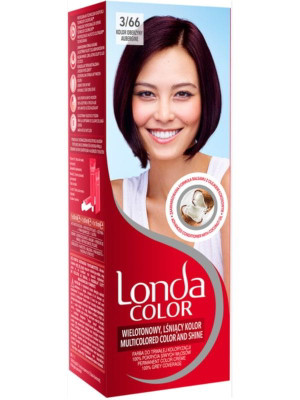 Londa Color farba do włosów 3/66, kolor oberżyny