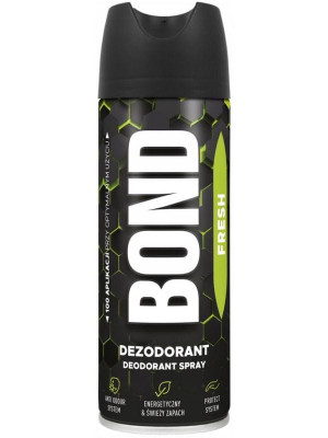 Bond dezodorant spray dla mężczyzn, 150 ml, Fresh