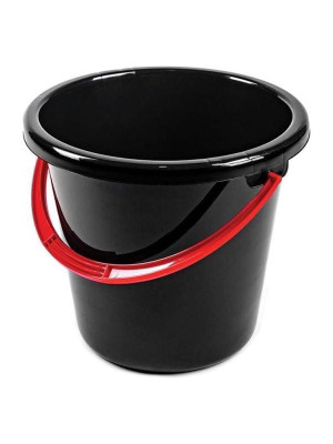 Wiadro 16 L gospodarcze plastikowe czarne
