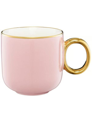 Kubek (380 ml) różowo - złoty Royal Ambition