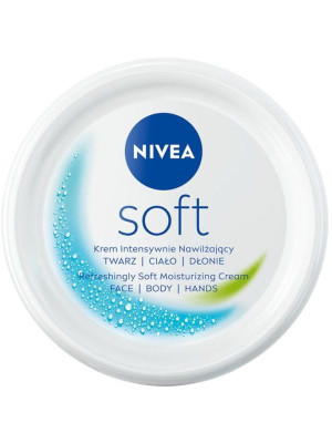 Nivea krem intensywnie nawilżający Soft, 100 ml