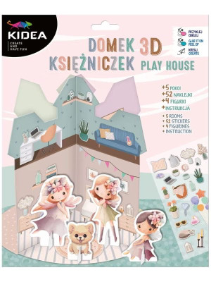 Zestaw kreatywny Domek Księżniczkek 3D Kidea