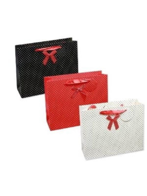 Torba prezentowa (32x11x32 cm) kropki Penword