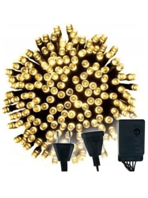 Lampki LED Choinkowe 200 ciepły biały 12 m
