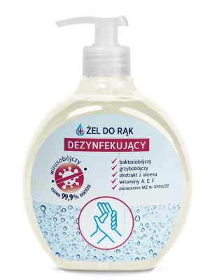 Gold Drop żel do rąk dezynfekujący, 400 ml