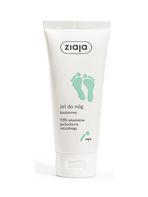 Ziaja żel do nóg, 100 ml, kasztanowy, z wyciągiem z kasztanowca i prowitaminą b5