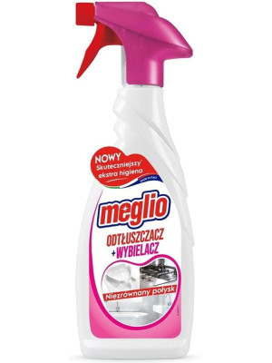 Meglio płyn w piance, 650 ml, odtłuszczacz + wybielacz