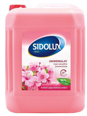 Sidolux płyn uniwersalny, 5 L, Kwiat Japońskiej Wiśni