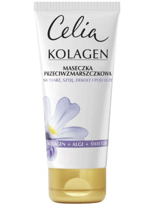 Celia maseczka przeciwzmarszczkowa, 60 ml, Kolagen