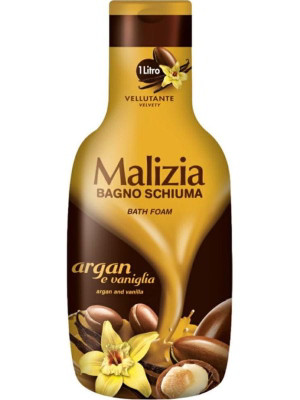 Malizia płyn do kąpieli, 1 L, Argan & Vaniglia