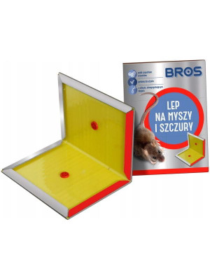 Bros lep na myszy i szczury 1 szt zapach orzechowy