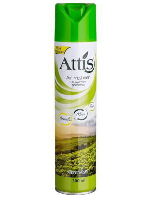 Attis odświeżacz powietrza, 300 ml, Green Tea