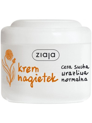 Ziaja krem do twarzy do cery suchej, wrażliwej i normalnej, 100 ml, nagietkowy
