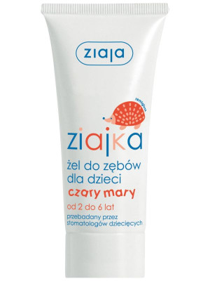 Ziajka żel do zębów dla dzieci 50 ml 2-6 Lat