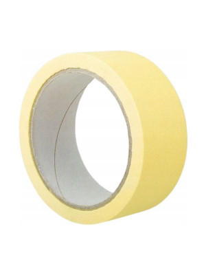Taśma malarska 48x25 żółta Dalpo