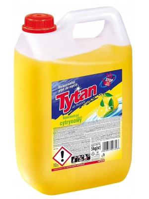 Tytan płyn do mycia uniwersalny, 5 L, cytrynowy