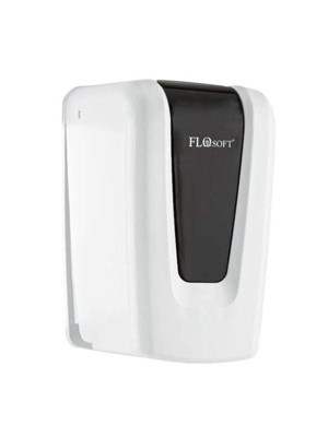 Flosoft dozownik do mydła 650 ml czarno - biały