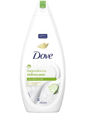 Dove płyn do kąpieli, 750 ml, zielona herbata i ogórek