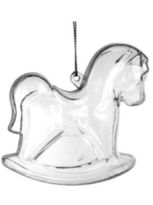 Konik (9 cm) akrylowy dekoracyjny