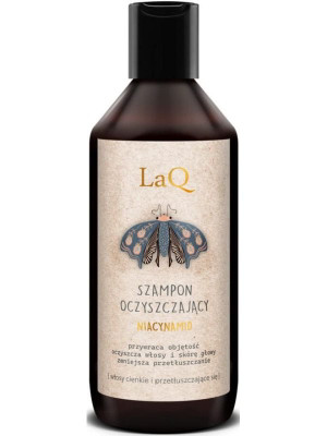 Szampon do włosów oczyszczający, 300 ml, niacynamid