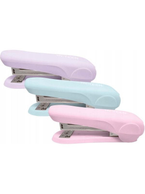 Zszywacz biurowy 1 szt duży Academy pastelowy