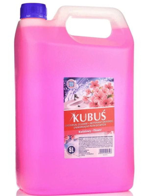 Kubuś płyn uniwersalny, 5 L, Kwiatowy