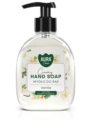 Aura mydło w płynie, 300 ml, wanilia, Bispol