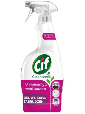Cif płyn uniwersalny, 750 ml, wybielający, CleanBoost