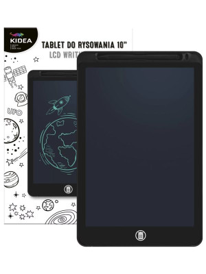 Tablet do rysowania dla dzieci czarny 10 '' Kidea